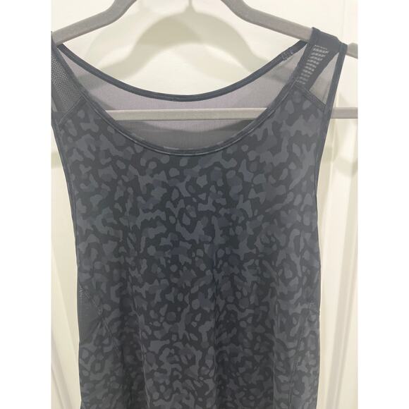 Lululemon Sculpt Tank II Formation Camo Deep Coal Multi / Black Sz 8 / 10 - Picture 3 of 8